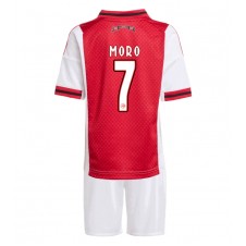 Ajax Raul Moro #7 Hemmaställ Barn 2025-26 Korta ärmar (+ Korta byxor)